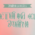 Hello Batharia Font Poster 4