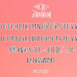 Hello Batharia Font Poster 5