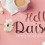 Hello Daisy Font Poster 1