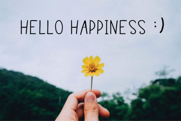 Hello Happiness Font