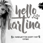 Hello Kartina Font Poster 1