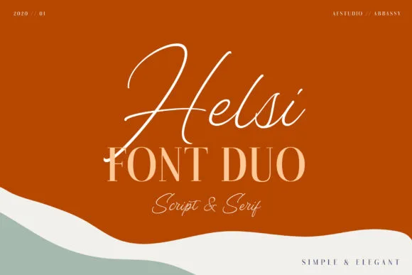 Helsi Font Helsi Font Poster 1