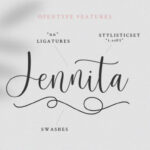 Hernitta Font Poster 5