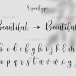 Hernitta Font Poster 9