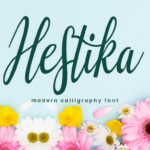 Hestika Font Poster 1