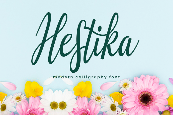 Hestika Font Poster 1