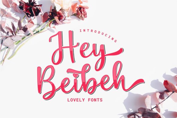 Hey Beibeh Font