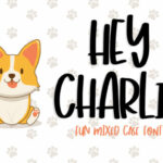 Hey Charlie Font Poster 1