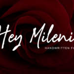 Hey Milenia Font Poster 1