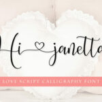Hi Janetta Font Poster 1