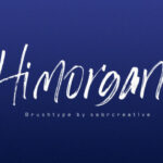 Hi Morgane Font Poster 1