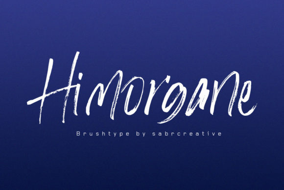 Hi Morgane Font Poster 1