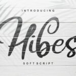 Hibes Font Poster 1
