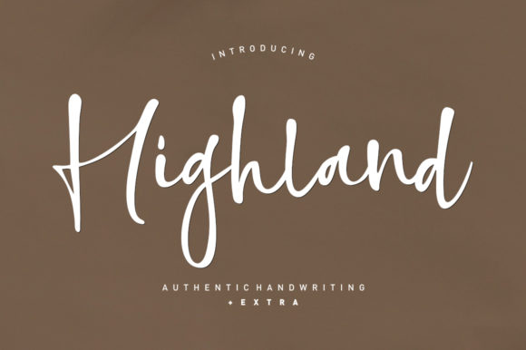 Highland Font