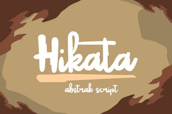 Hikata Font Poster 1