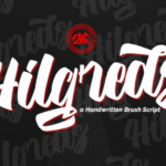 Hilgreds Font Poster 1