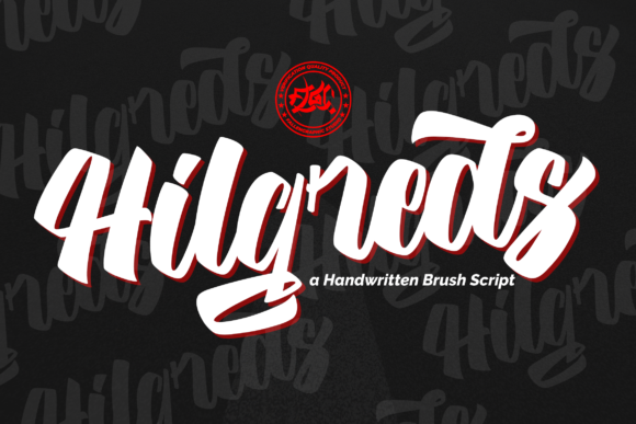 Hilgreds Font Poster 1