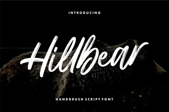 Hillbear Font Poster 1