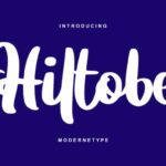 Hiltobe Font Poster 1