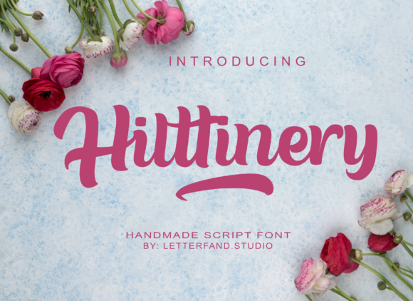 Hilttinery Font Poster 1