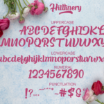 Hilttinery Font Poster 7