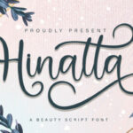 Hinatta Font Poster 1