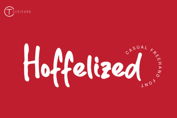 Hoffelized Font