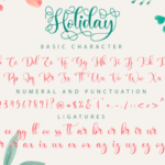 Holiday Font Poster 9