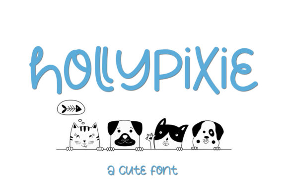 Holly Pixie Font Poster 1
