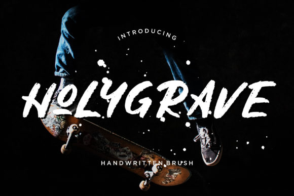 Holygrave Font Poster 1