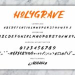 Holygrave Font Poster 7