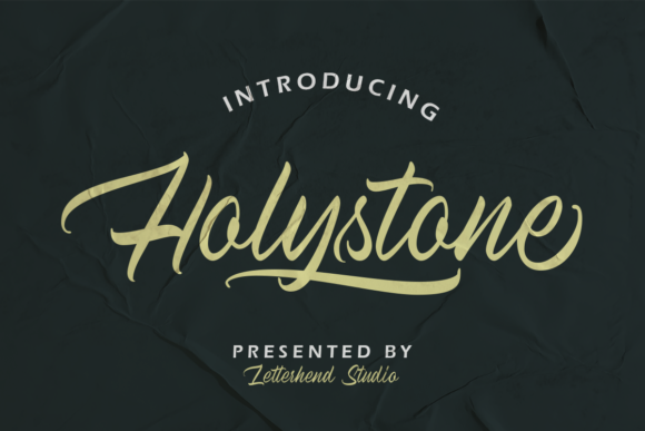 Holystone Font Poster 1