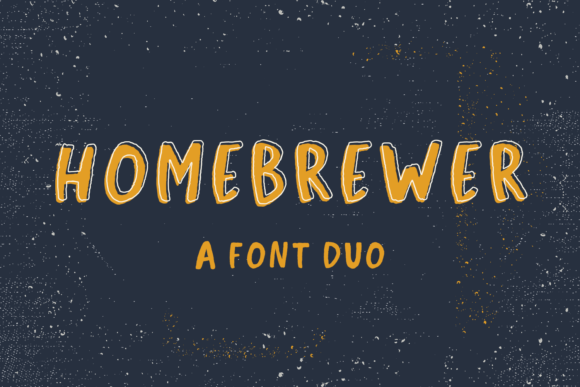 Homebrewer Sans Font Poster 1