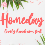 Homeday Font Poster 1