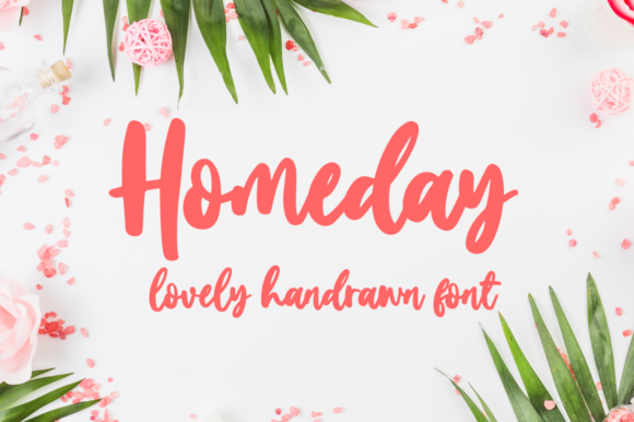 Homeday Font Homeday Font Poster 1