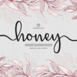 Honey Font Poster 1