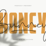 Honey Bunney Font Poster 1