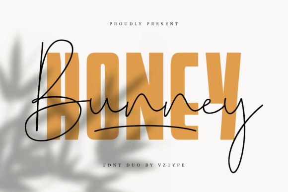 Honey Bunney Font Poster 1