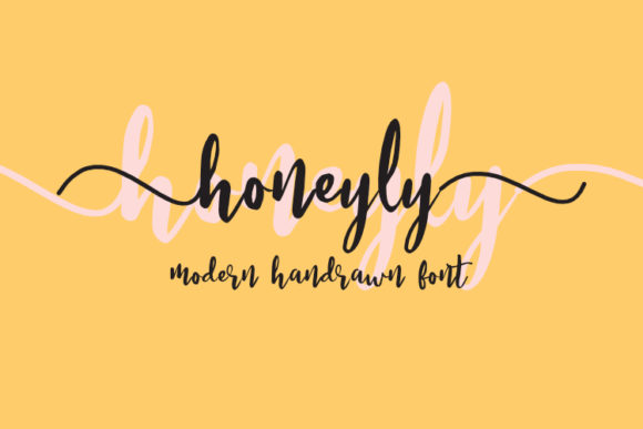 Honeyly Font Poster 1