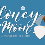 Honeymoon Font Poster 1