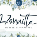 Honnitta Font Poster 1