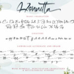 Honnitta Font Poster 9