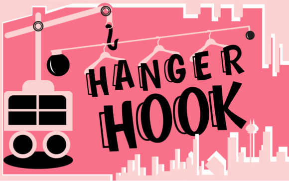 Hook Hanger Font Poster 1
