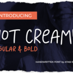 Hot Creamy Font Poster 1