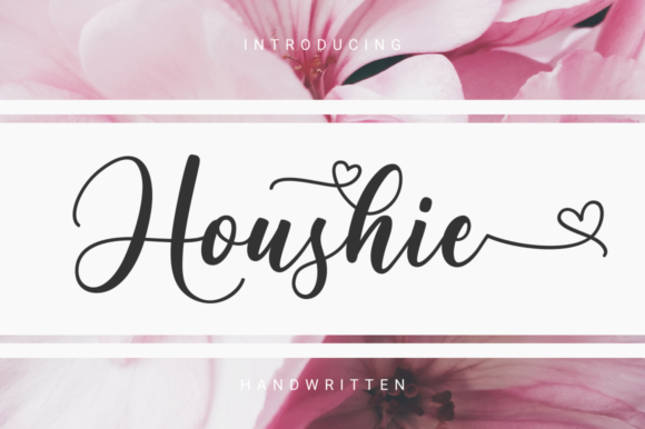 Houshie Font Poster 1