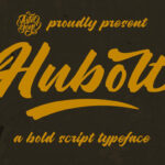 Hubolt Font Poster 1