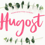 Hugost Font Poster 1