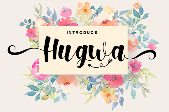 Hugwa Font Poster 1