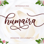 Humaira Font Poster 1