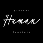 Human Font Poster 1